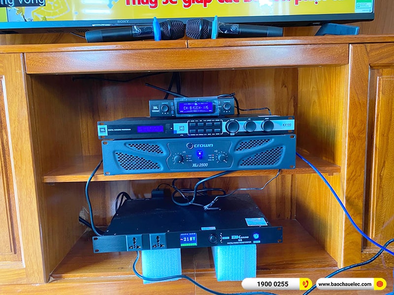 Lắp đặt dàn karaoke trị giá gần 90 triệu cho anh Du tại Đồng Nai