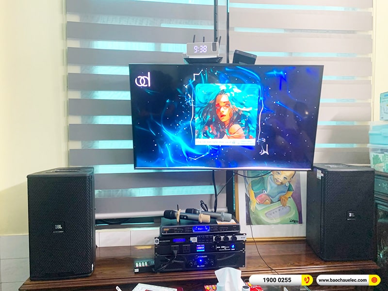 Lắp đặt d&agrave;n karaoke JBL 89tr cho anh Đức tại H&agrave; Nội