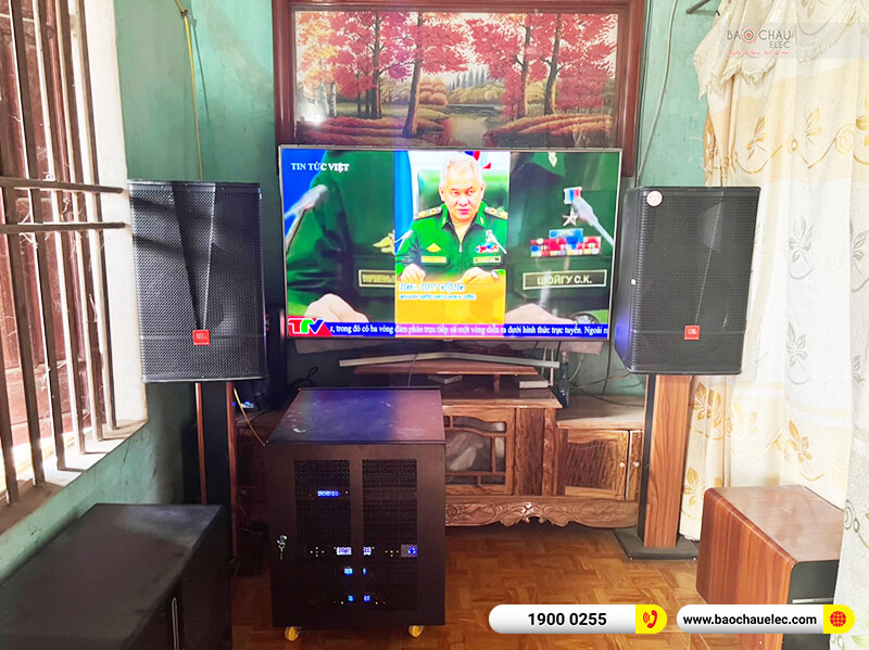 Lắp đặt bộ d&agrave;n karaoke hơn 100 triệu cho anh Đức ở Lạng Sơn