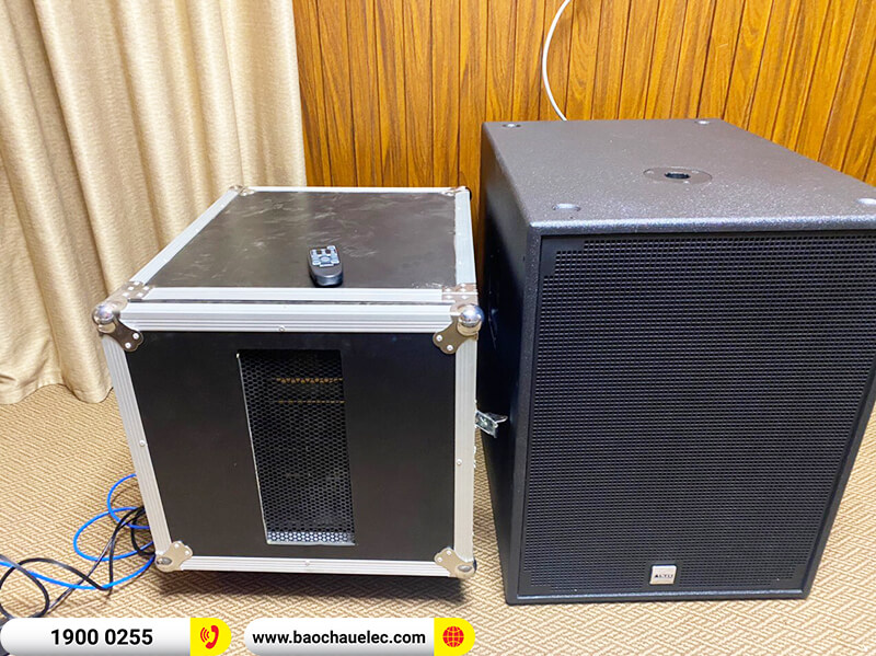 Lắp đặt d&agrave;n karaoke trị gi&aacute; hơn 80 triệu cho anh Dũng ở Ninh B&igrave;nh