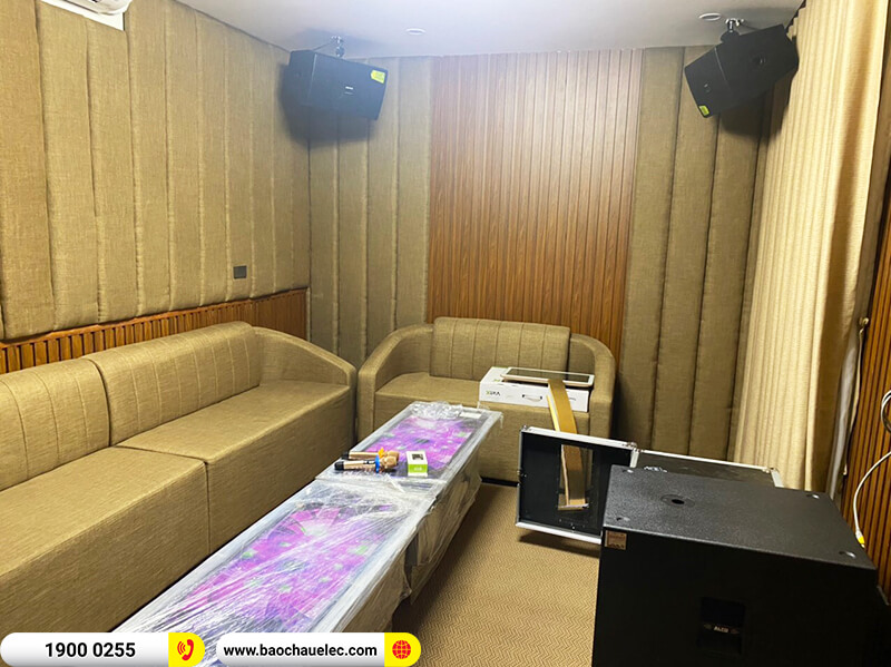 Lắp đặt d&agrave;n karaoke trị gi&aacute; hơn 80 triệu cho anh Dũng ở Ninh B&igrave;nh