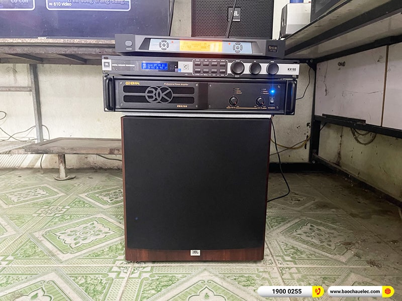 Lắp đặt dàn karaoke trị giá khoảng 60 triệu cho anh Dương tại Hà Nội
