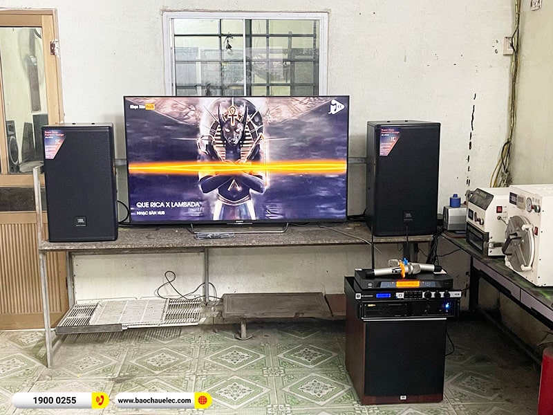 Lắp đặt dàn karaoke trị giá khoảng 60 triệu cho anh Dương tại Hà Nội