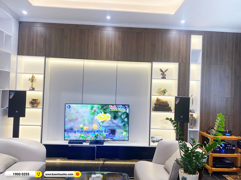 Lắp đặt dàn karaoke trị giá gần 60 triệu cho anh Giang tại Hải Phòng