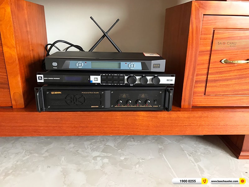 Lắp đặt dàn karaoke trị giá hơn 70 triệu cho anh Giang tại Nam Định