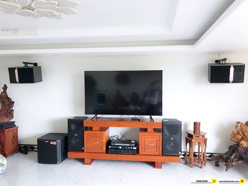 Lắp đặt dàn karaoke trị giá hơn 70 triệu cho anh Giang tại Nam Định