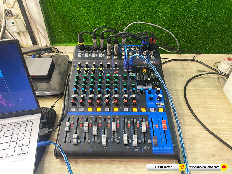 Lắp đặt dàn âm thanh nhà hàng anh Hải tại TPHCM