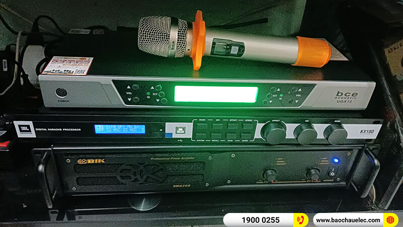 Lắp đặt d&agrave;n karaoke trị gi&aacute; gần 55 triệu cho anh Hải ở Đồng Nai