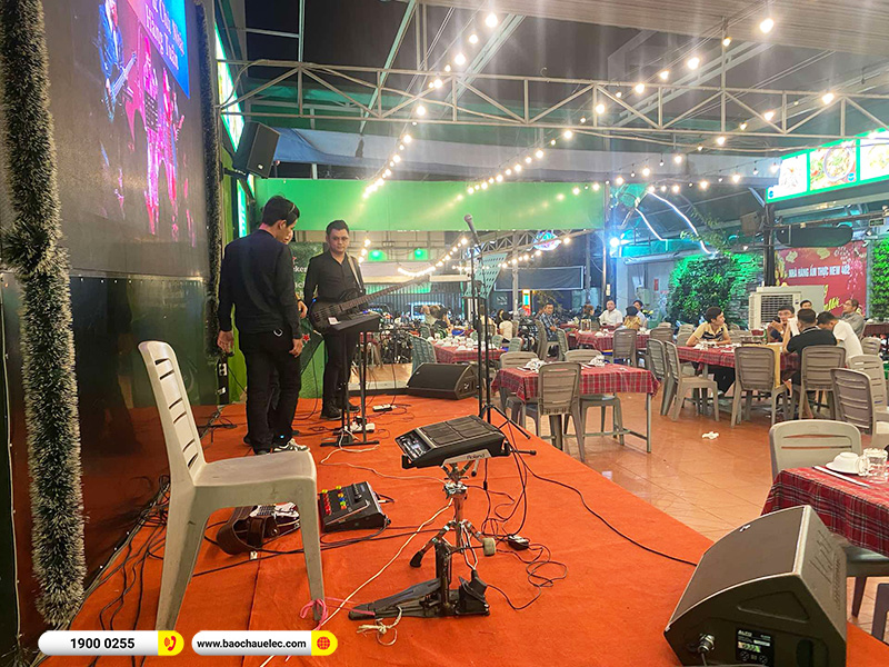 Lắp đặt dàn âm thanh nhà hàng anh Hải tại TPHCM