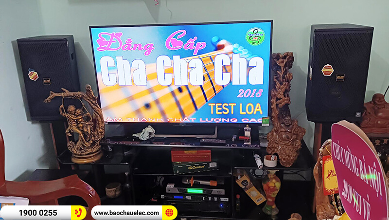 Lắp đặt d&agrave;n karaoke trị gi&aacute; gần 55 triệu cho anh Hải ở Đồng Nai