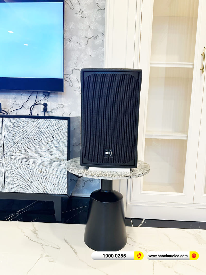 Lắp đặt dàn karaoke RCF gần 78tr cho anh Hiệp ở TPHCM