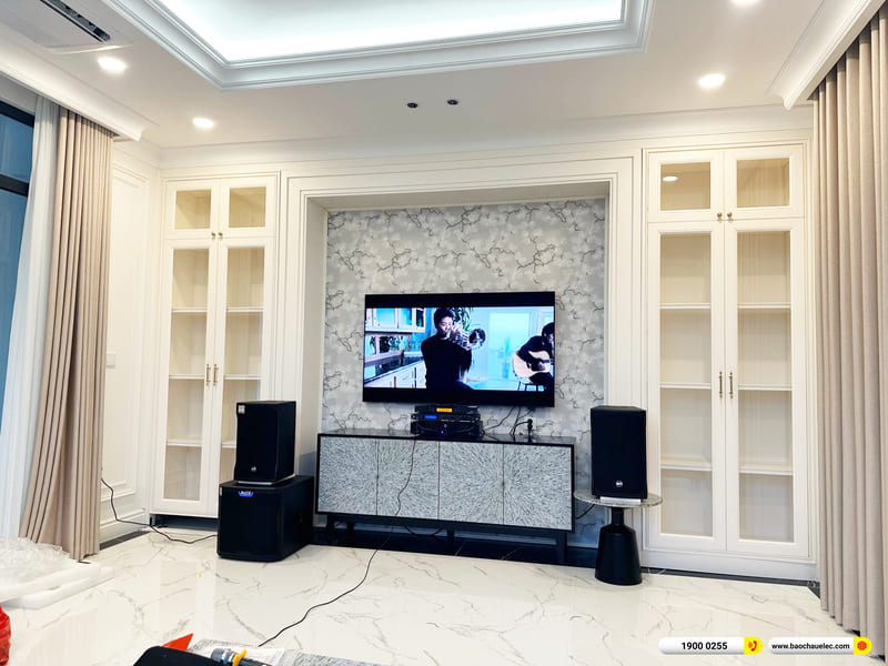 Lắp đặt dàn karaoke RCF gần 78tr cho anh Hiệp ở TPHCM