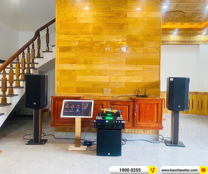 Lắp đặt dàn karaoke trị giá hơn 100 triệu đồng cho gia đình anh Hiếu tại Thủy Nguyên - Hải Phòng