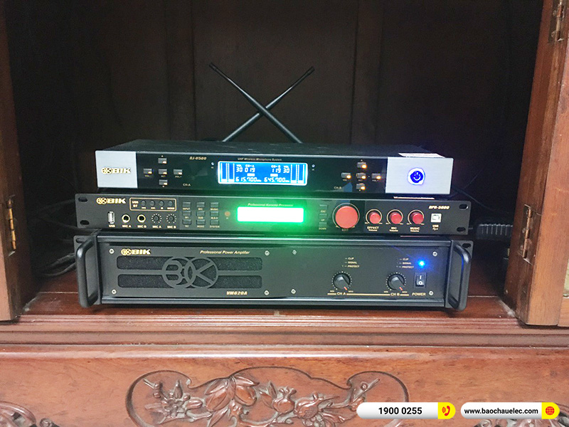 Lắp đặt dàn karaoke trị giá hơn 40 triệu cho anh Hoàng tại Bắc Ninh