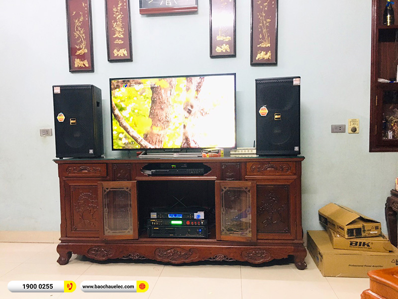 Lắp đặt dàn karaoke trị giá hơn 40 triệu cho anh Hoàng tại Bắc Ninh