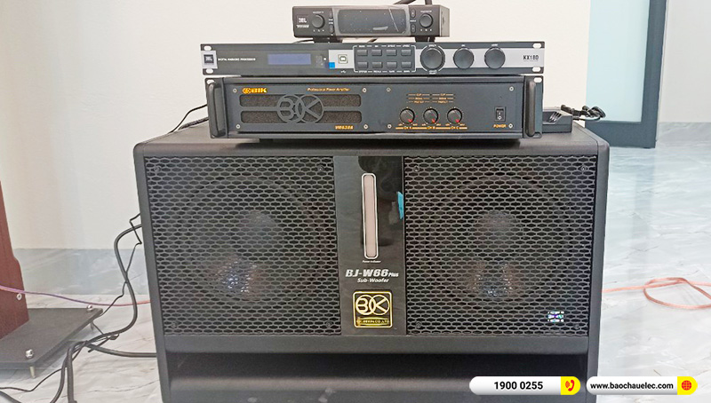 Lắp đặt dàn karaoke trị giá gần 80 triệu cho anh Khánh tại Hà Nội