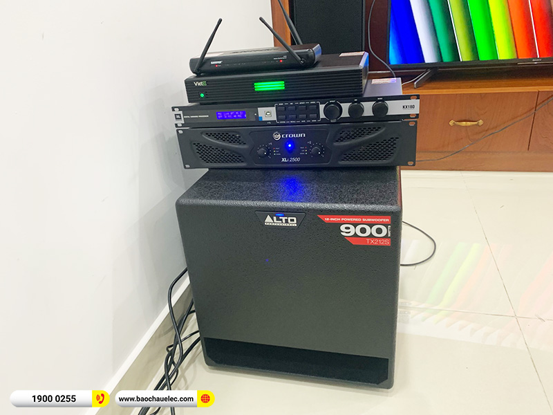 Lắp đặt dàn karaoke trị giá gần 90 triệu cho anh Huy tại TPHCM