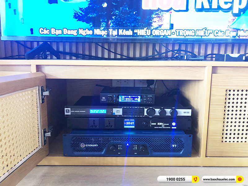 Lắp đặt d&agrave;n karaoke trị gi&aacute; hơn 80 triệu cho anh Huy tại H&agrave; Nội