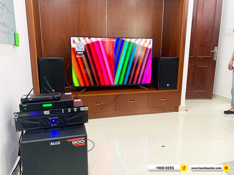 Lắp đặt dàn karaoke trị giá gần 90 triệu cho anh Huy tại TPHCM