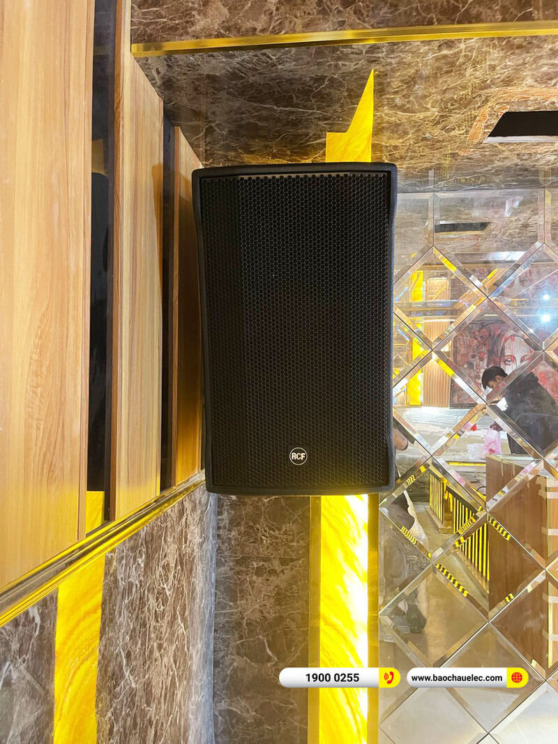 Lắp đặt d&agrave;n karaoke RCF hơn 130tr cho anh Kh&aacute;nh ở TPHCM