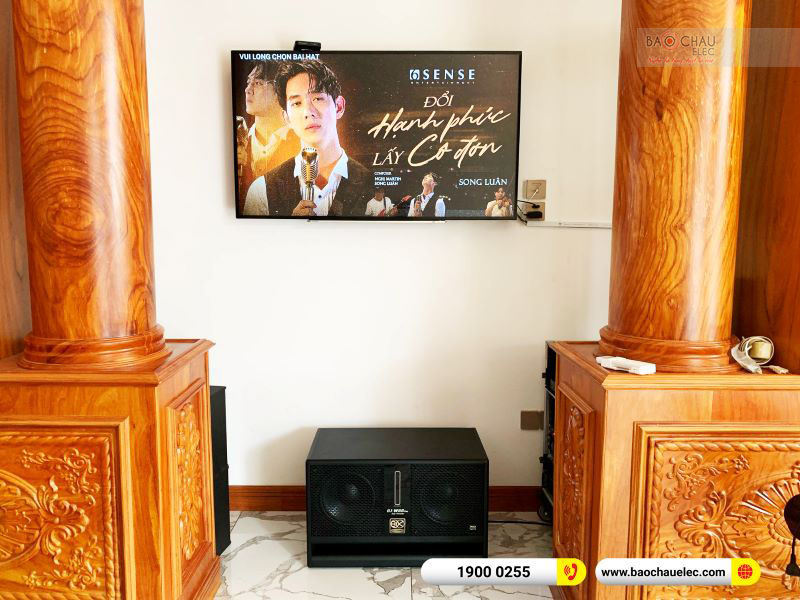 Lắp đặt dàn karaoke trị giá hơn 70 triệu đồng cho gia đình anh Khiêm tại Cần Thơ