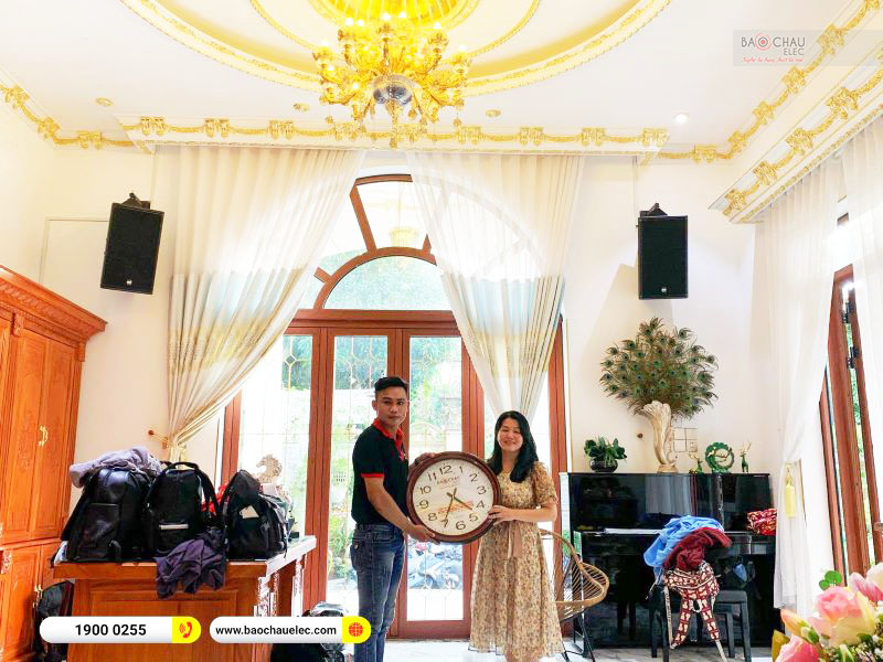 Lắp đặt d&agrave;n karaoke trị gi&aacute; hơn 70 triệu đồng cho gia đ&igrave;nh anh Khi&ecirc;m tại Cần Thơ