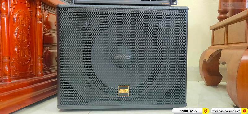 Lắp đặt dàn karaoke BMB trị giá gần 115 triệu cho anh Khuynh ở Hưng Yên