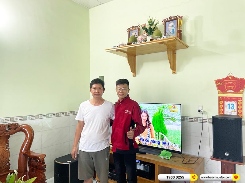 Lắp đặt dàn karaoke trị giá hơn 100 triệu cho anh Kiên tại Đồng Nai