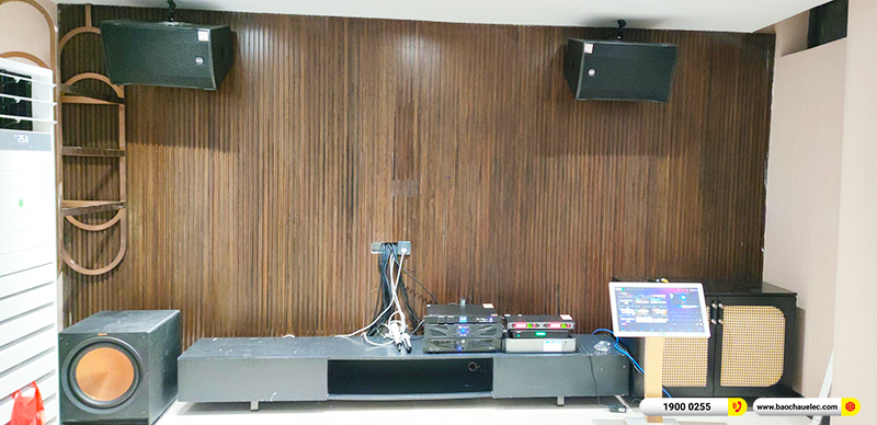 N&acirc;ng cấp d&agrave;n karaoke trị gi&aacute; hơn 120 triệu cho anh L&acirc;m tại TPHCM