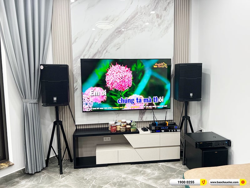Lắp đặt d&agrave;n karaoke trị gi&aacute; hơn 60 triệu cho anh Linh tại H&agrave; Nội