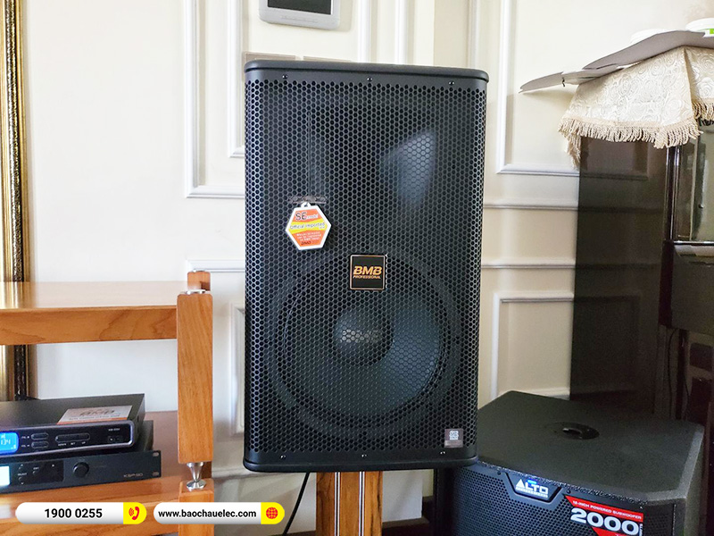 Lắp đặt dàn karaoke trị giá hơn 70 triệu cho anh Long tại Hà Nội