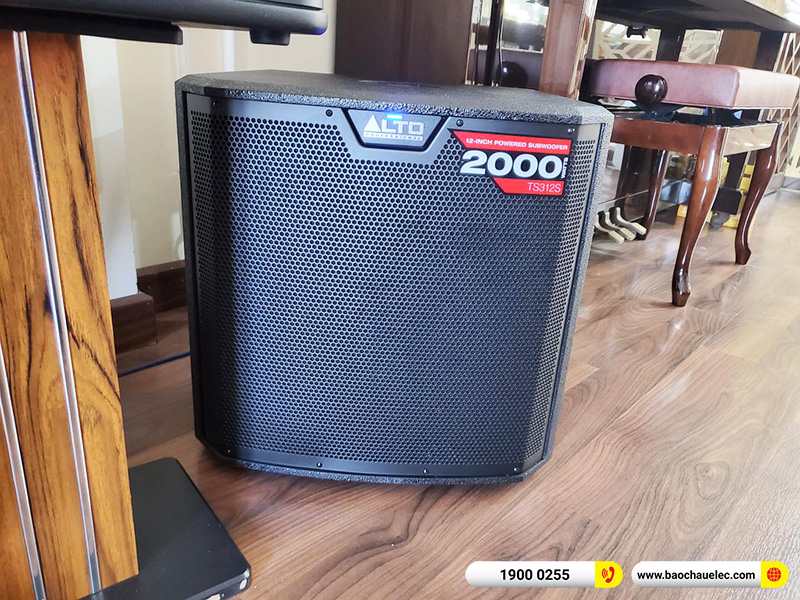 Lắp đặt dàn karaoke trị giá hơn 70 triệu cho anh Long tại Hà Nội