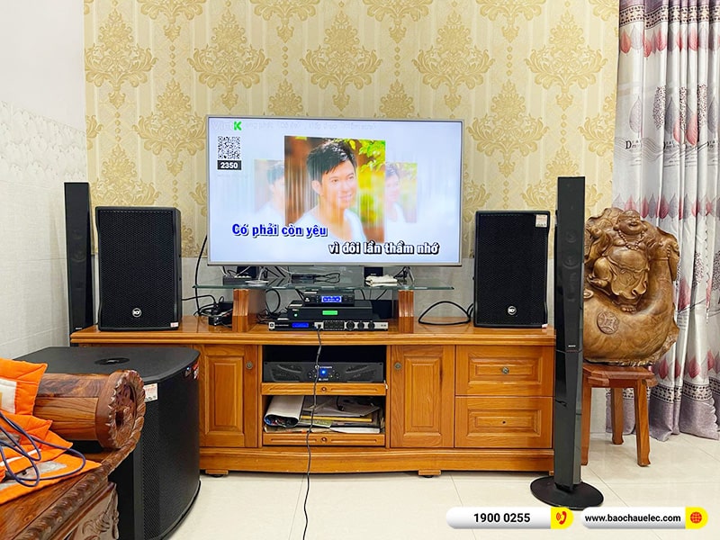Lắp đặt dàn karaoke RCF 102tr cho anh Luân tại Vĩnh Long