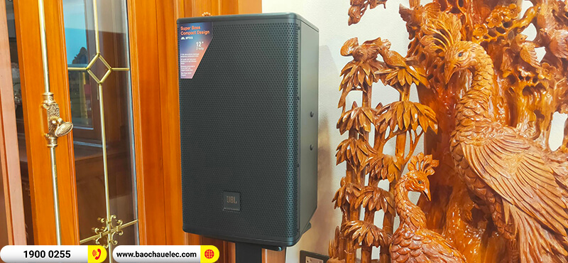 Lắp đặt d&agrave;n karaoke trị gi&aacute; gần 75 triệu cho anh Luật ở H&agrave; Nội