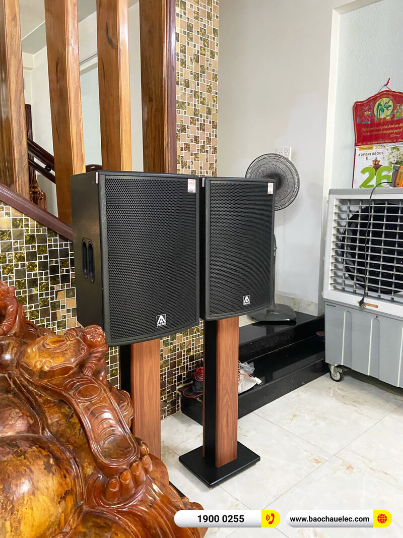 Lắp đặt d&agrave;n karaoke Amate Audio 174tr cho anh Mẫn tại Quảng Ng&atilde;i