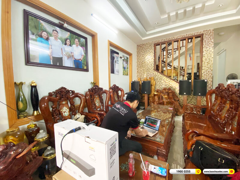 Lắp đặt d&agrave;n karaoke Amate Audio 174tr cho anh Mẫn tại Quảng Ng&atilde;i