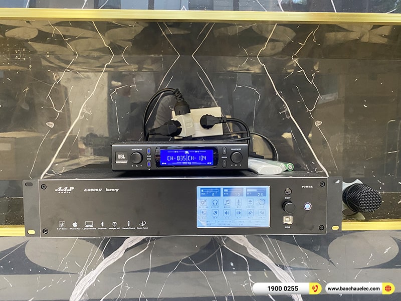 Lắp đặt dàn karaoke di động Bose 140tr cho anh Mạnh tại Hà Nội