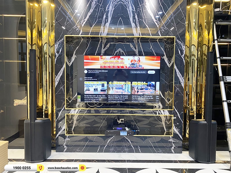 Lắp đặt dàn karaoke di động Bose 140tr cho anh Mạnh tại Hà Nội