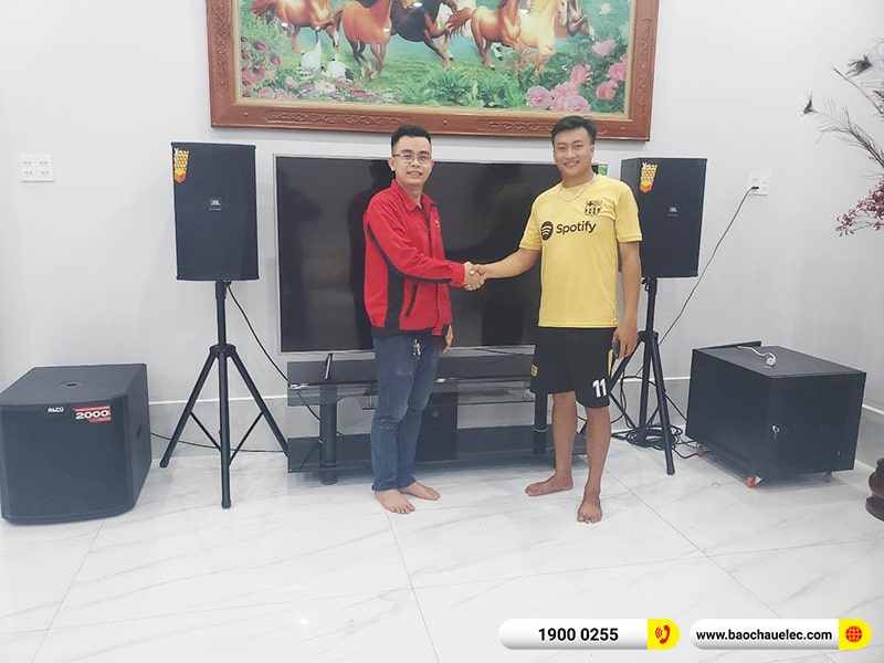 Lắp đặt dàn karaoke trị giá hơn 70 triệu cho anh Nam tại Bạc Liêu