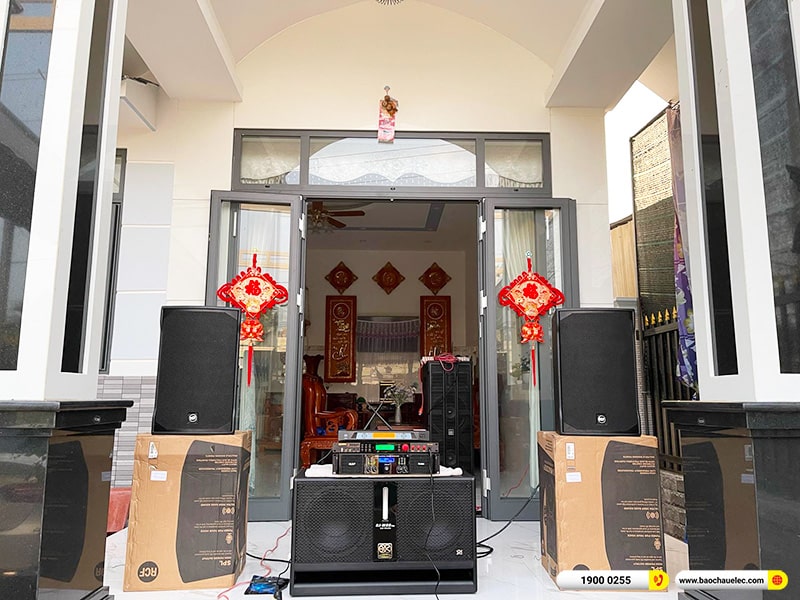 Lắp đặt dàn karaoke trị giá khoảng 70 triệu cho anh Phi tại Cần Thơ
