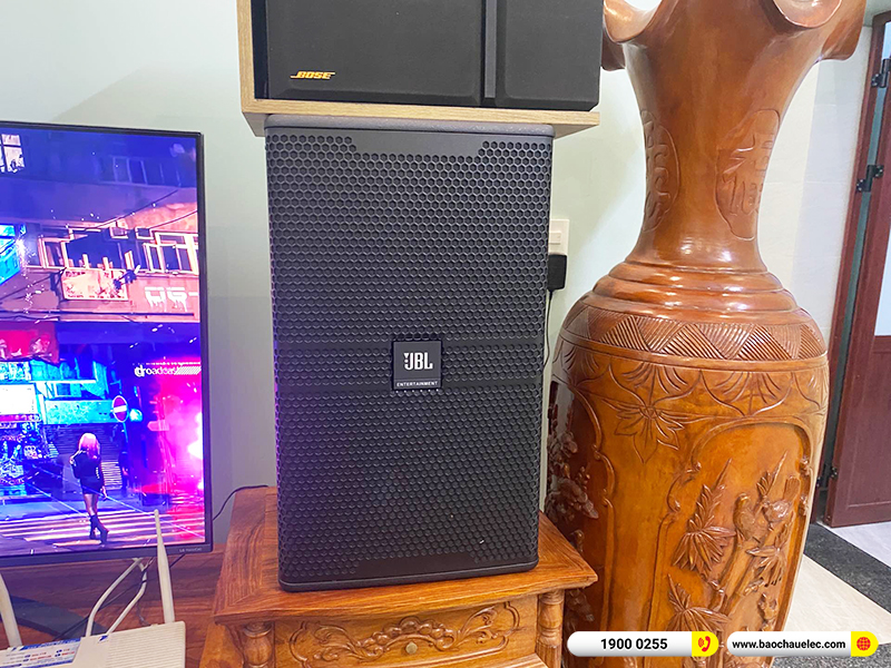 Lắp đặt dàn karaoke trị giá khoảng 60 triệu cho anh Phong tại Hải Phòng