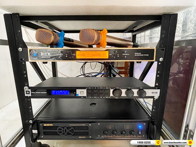 Lắp đặt dàn karaoke trị giá gần 60 triệu cho anh Phong tại Vĩnh Long