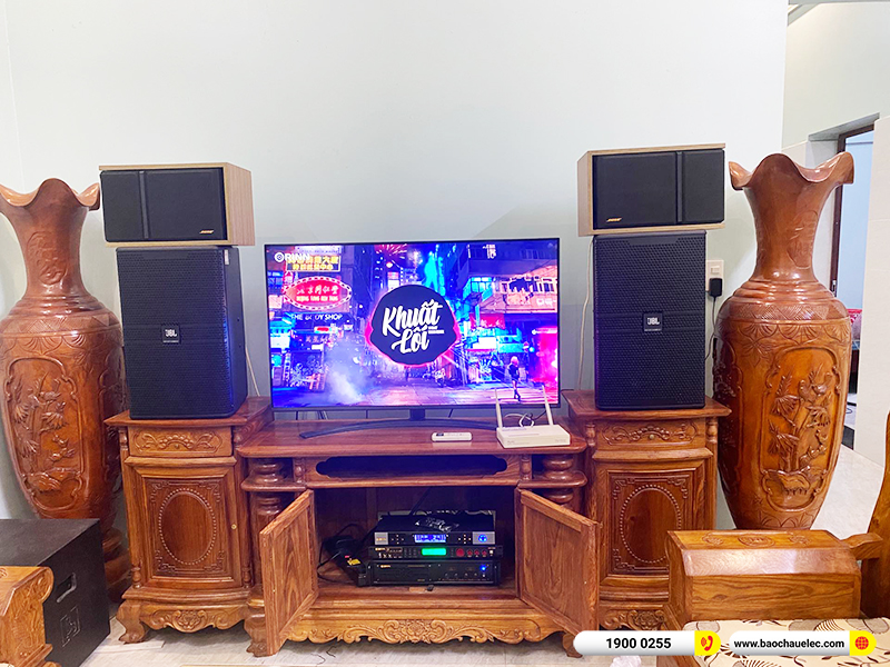 Lắp đặt dàn karaoke trị giá khoảng 60 triệu cho anh Phong tại Hải Phòng