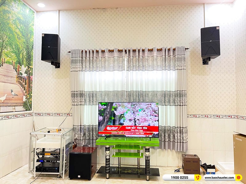 Lắp đặt dàn karaoke trị giá gần 60 triệu cho anh Phong tại Vĩnh Long