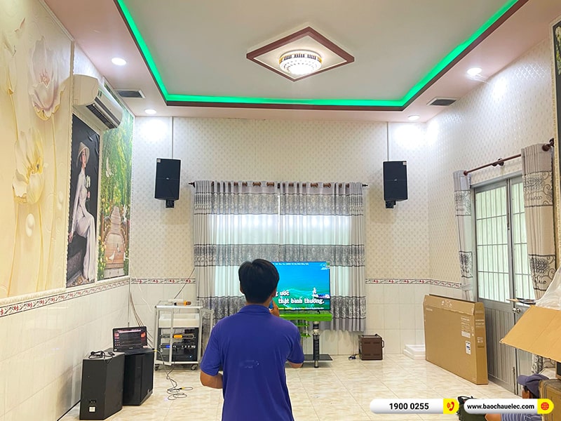 Lắp đặt dàn karaoke trị giá gần 60 triệu cho anh Phong tại Vĩnh Long