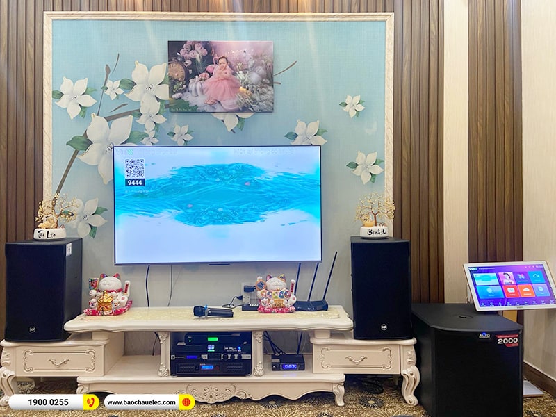 Lắp đặt dàn karaoke trị giá 108tr cho anh Phương tại Hải Phòng