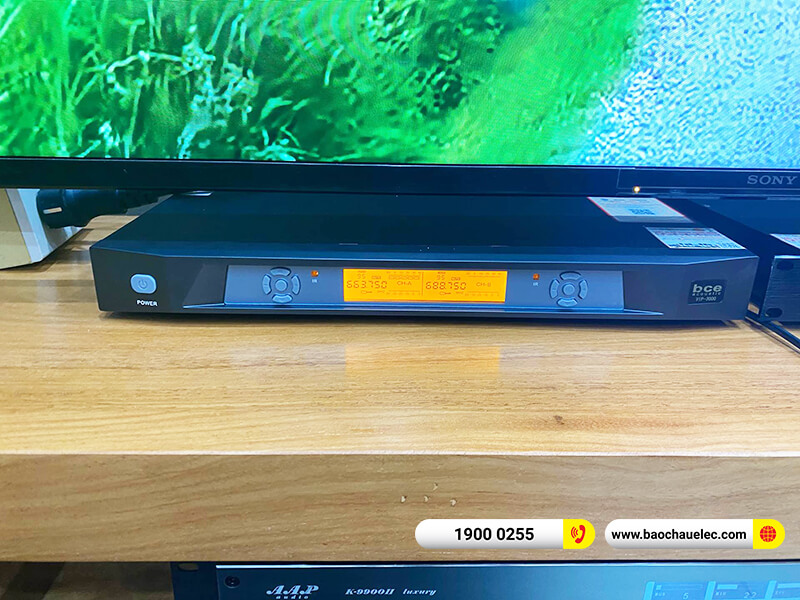 Lắp đặt d&agrave;n karaoke trị gi&aacute; hơn 110 triệu cho anh Qu&acirc;n tại Đồng Nai