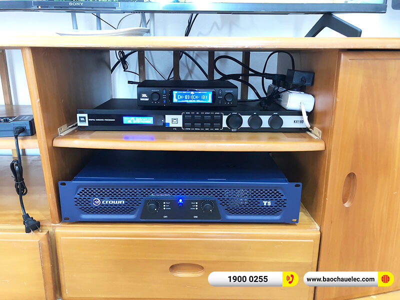 Lắp đặt dàn karaoke trị giá gần 80 triệu cho anh Quý tại Hà Nội
