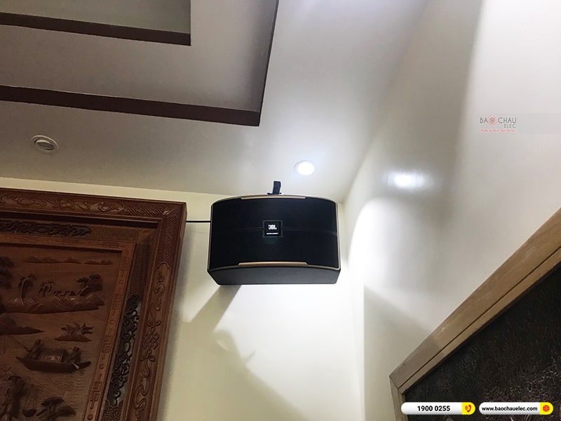 Lắp đặt d&agrave;n karaoke trị gi&aacute; khoảng 120 triệu cho anh Quyền tại Hải Ph&ograve;ng