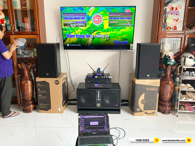 Lắp đặt dàn karaoke trị giá hơn 70 triệu cho anh Sìn tại Bình Dương